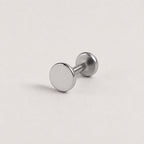 Minimal Disc 4mm threadless push-pin jewelry