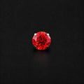 Red Moissanite Flat Back Stud - product image 7