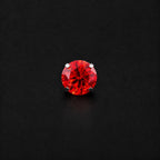 Red Moissanite Flat Back Stud - product image 7