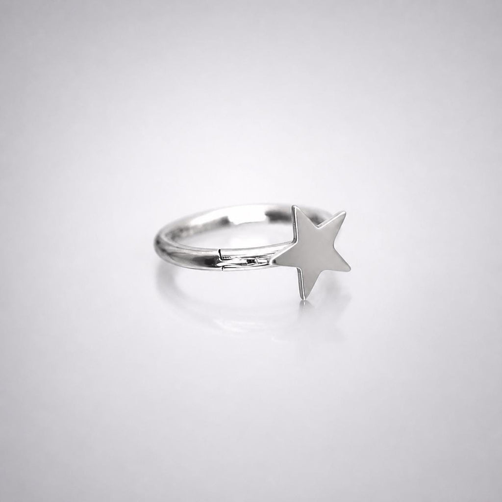 ETSY 4539854484 | IMAGE 5 | Titanium Celestial Motif Septum Clicker