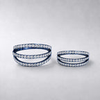 ETSY 4540752038 | IMAGE 11 | Titanium Double & Triple Row CZ Septum Clicker
