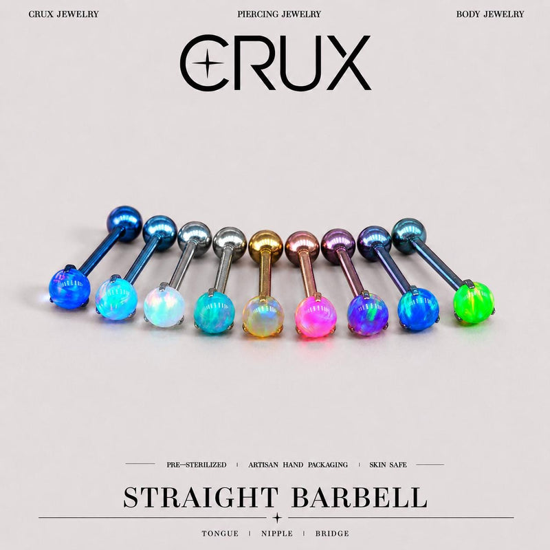 Neon Jelly Titanium Barbell