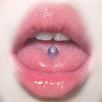 Silky Cat Eye Titanium Barbell detail 5