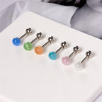 Silky Cat Eye Titanium Barbell detail 6