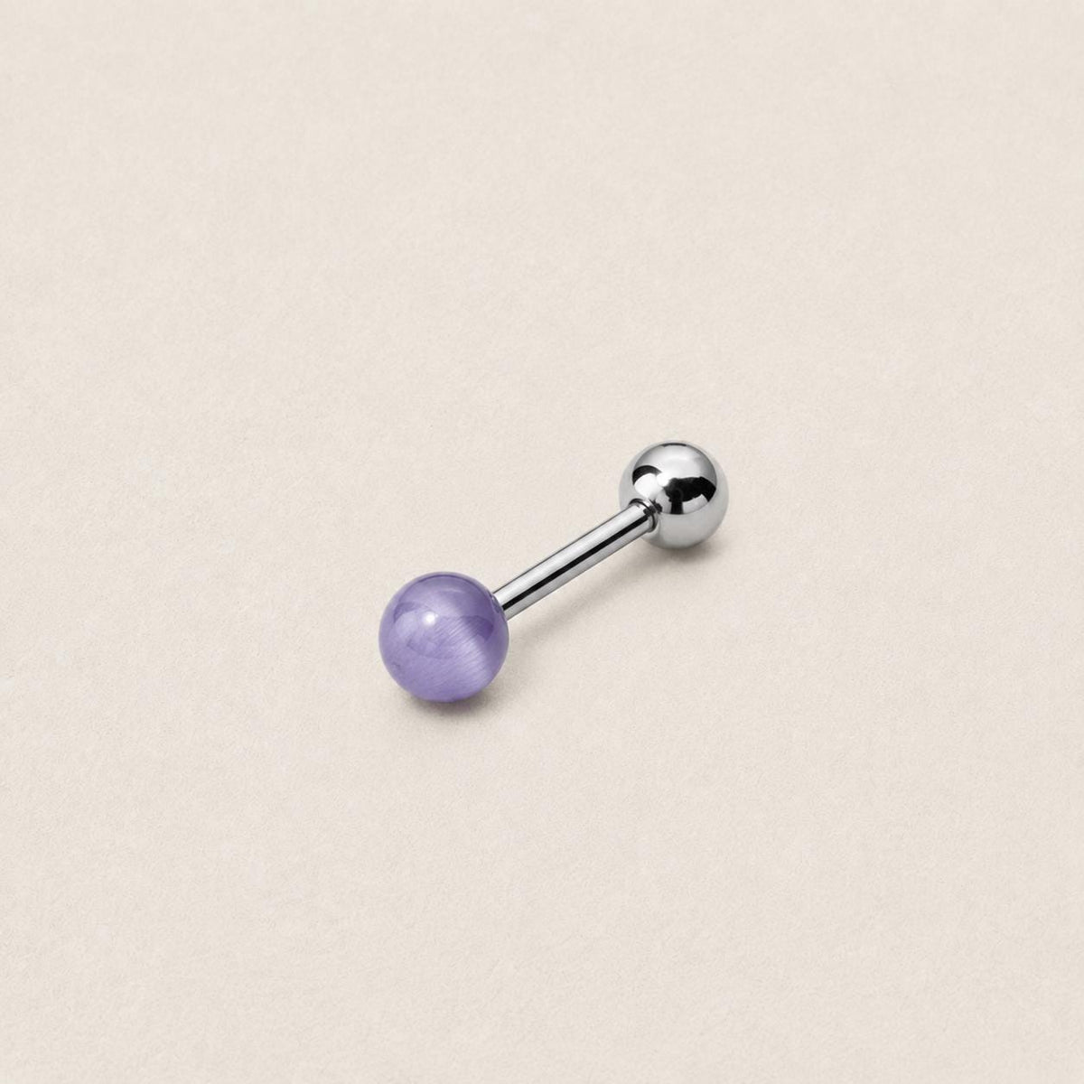 Silky Cat Eye Titanium Barbell detail 9