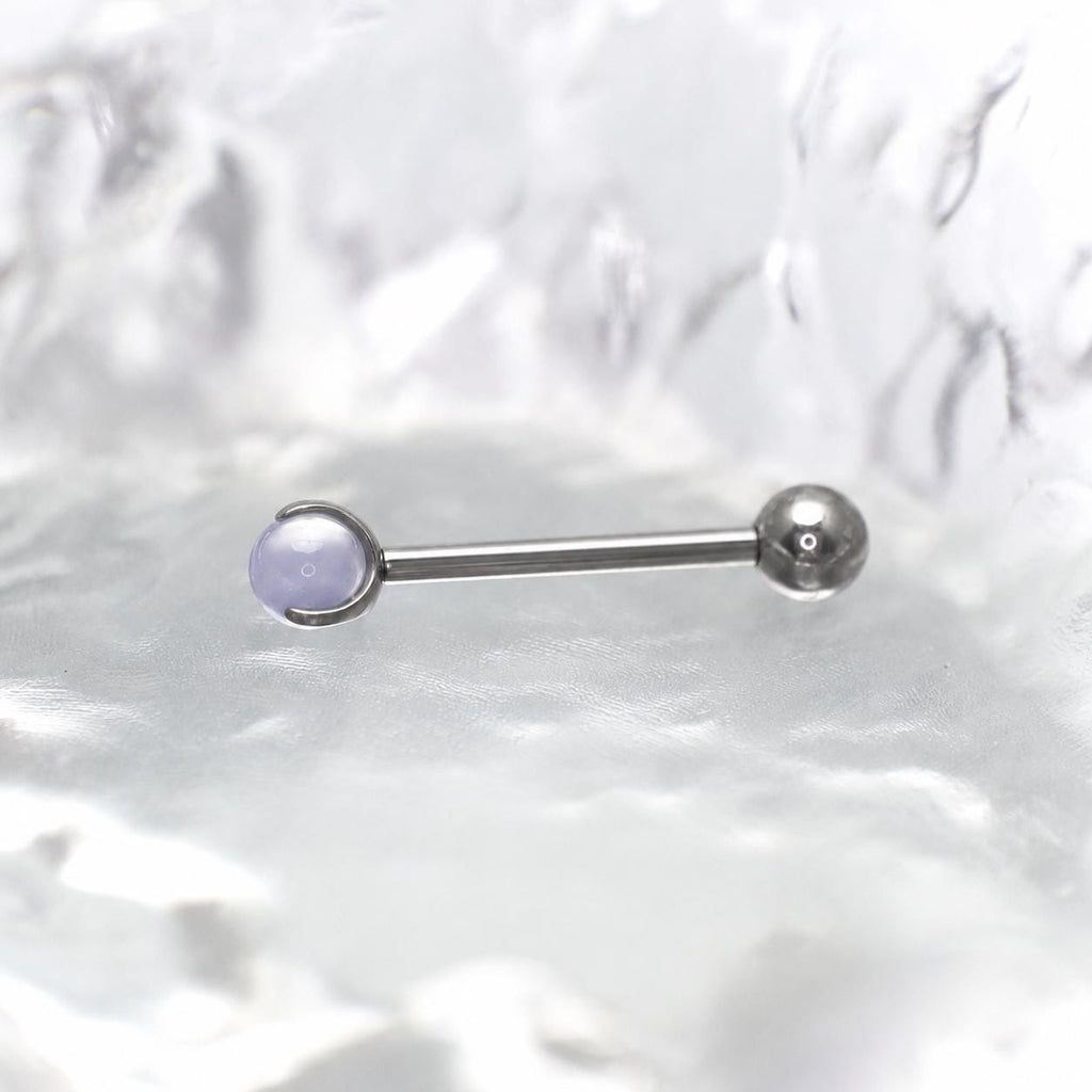 Pastel Opalite Titanium Barbell detail 10