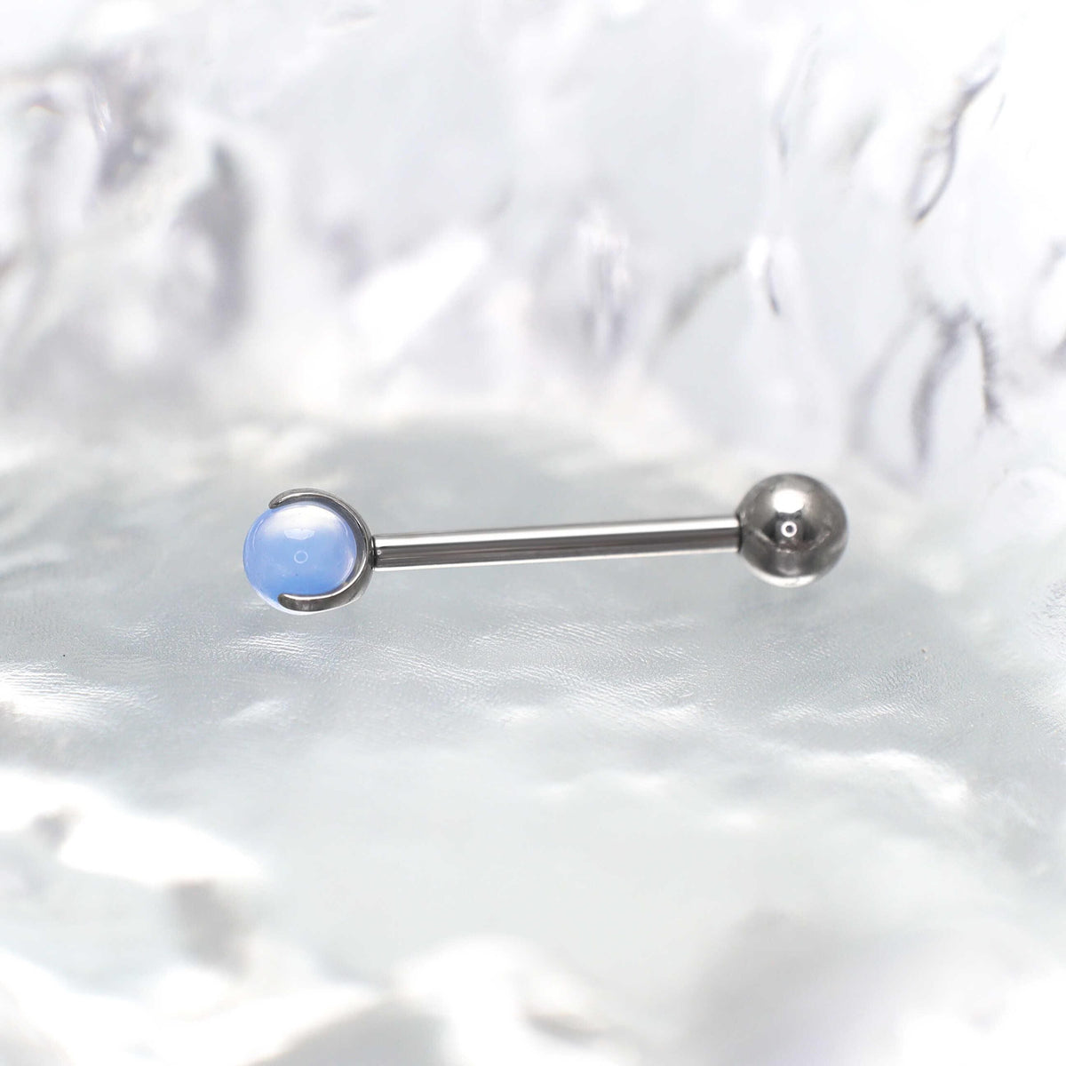 Pastel Opalite Titanium Barbell detail 11