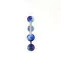 Glitter Resin Titanium Barbell detail 8