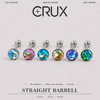 Mermaid Scale Titanium Barbell