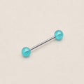 Stardust Glitter Titanium Barbell detail 9
