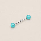 Stardust Glitter Titanium Barbell detail 9