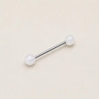 Stardust Glitter Titanium Barbell detail 11