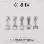 Paw & Bone Titanium Barbell