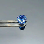 Rose Cut CZ Titanium Barbell detail 6