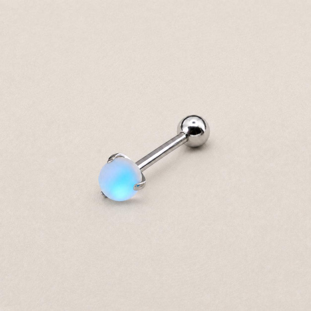 Moonlight Stone Titanium Barbell detail 4