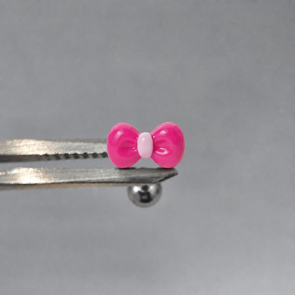 Bow Kitty Titanium Barbell detail 8