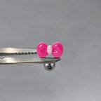 Bow Kitty Titanium Barbell detail 8