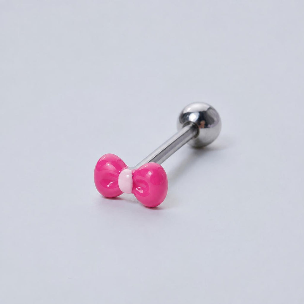 Bow Kitty Titanium Barbell detail 10
