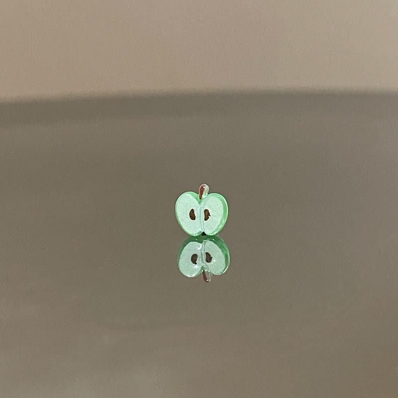 Apple Slice Titanium Barbell detail 9