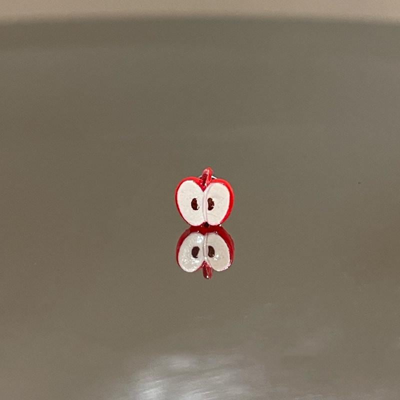 Apple Slice Titanium Barbell detail 10