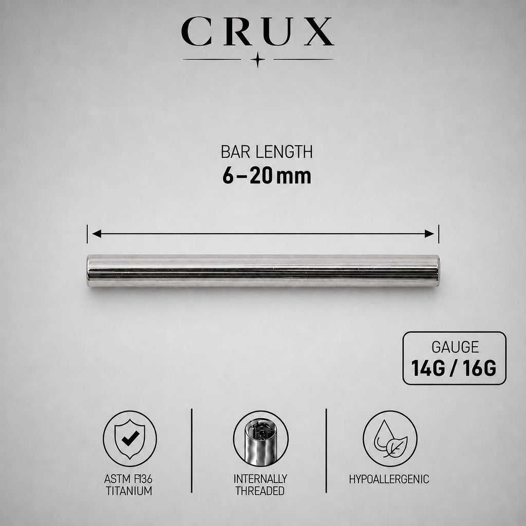 Titanium Barbell Post detail 18