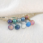 Australian Opal Titanium Barbell detail 3