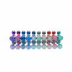 Australian Opal Titanium Barbell detail 6
