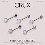 ETSY 4565834107 | IMAGE 1 | Pastel Opalite Titanium Barbell