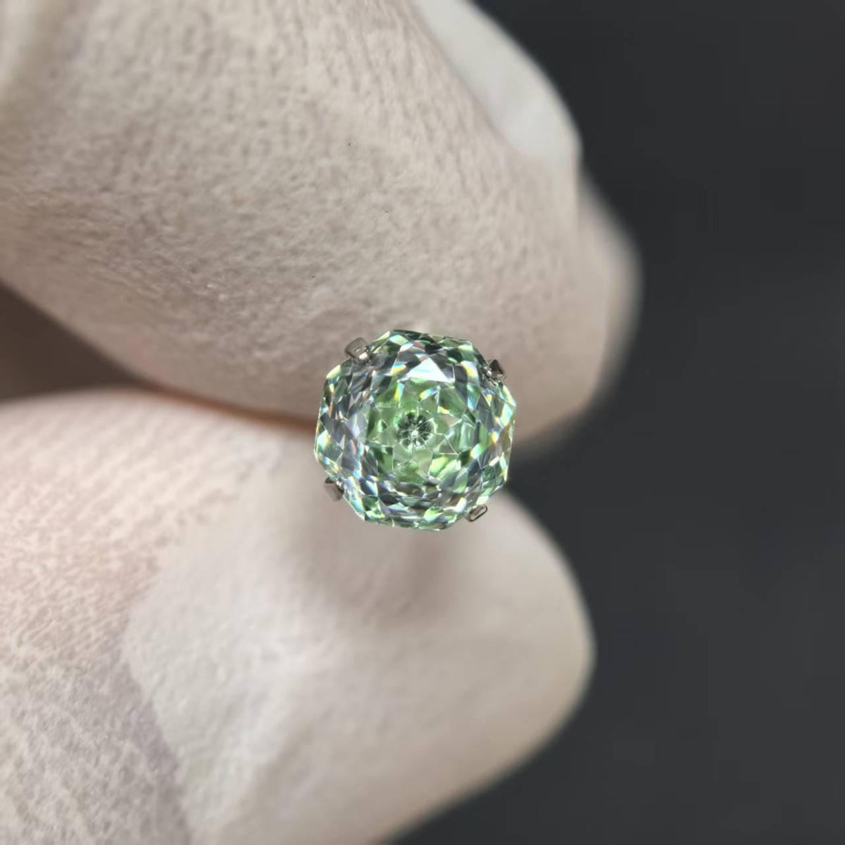 ETSY 4566480218 | IMAGE 16 | Rose Cut CZ Titanium Barbell