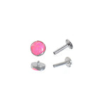 Round Opal F136 Titanium flat-back jewelry image 14