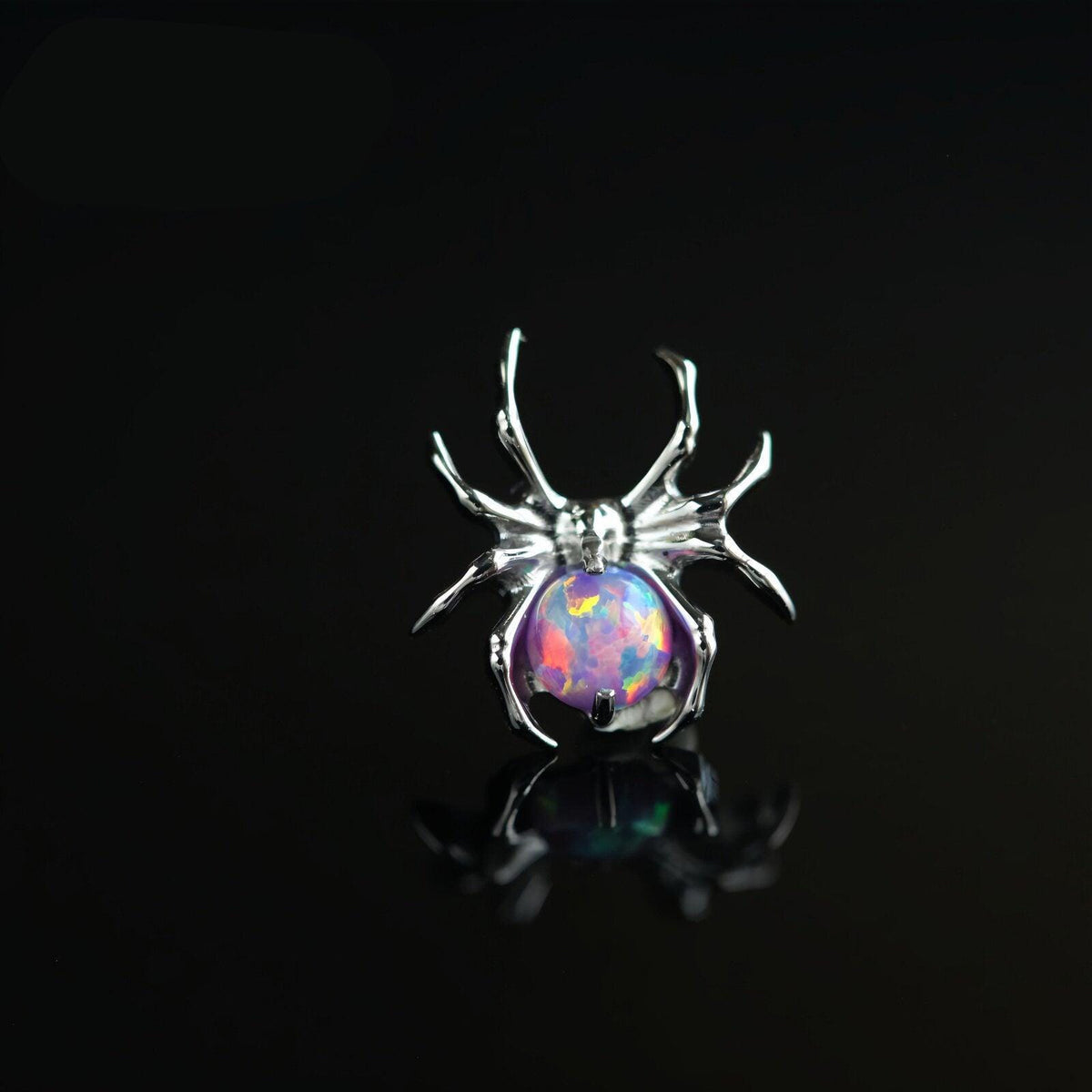 Opal Spider F136 Titanium flat-back jewelry image 10
