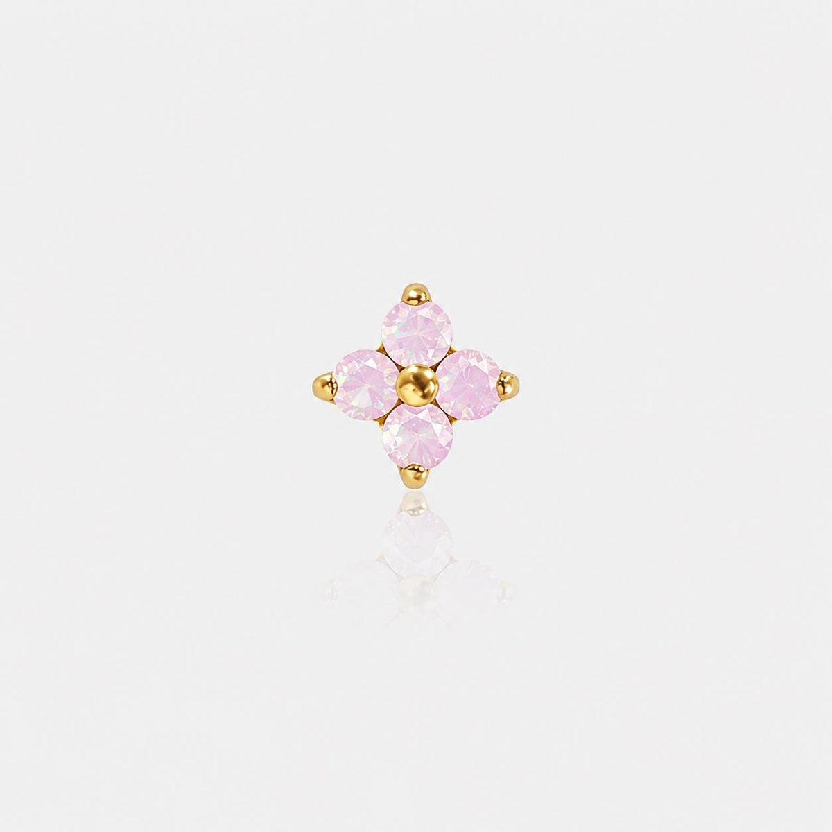 Four-Leaf Opal F136 Titanium flat-back jewelry image 12