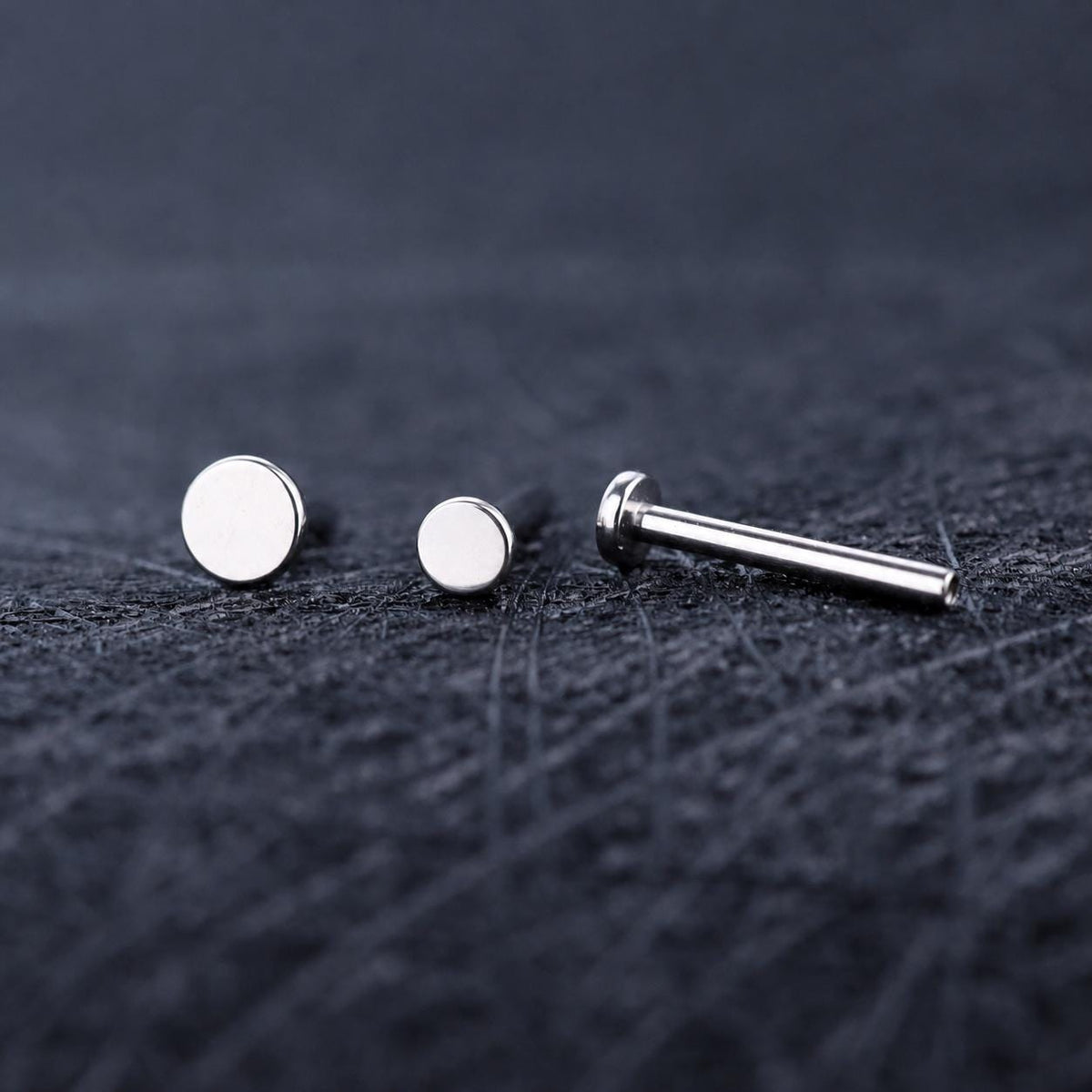 Universal F136 Titanium Flatback Post F136 Titanium flat-back jewelry image 05