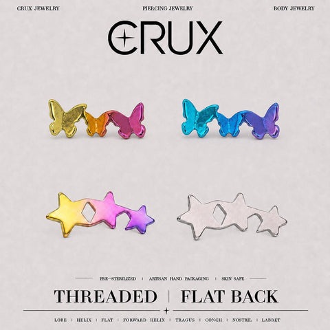 Triple Butterfly & Star