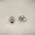 Skeleton Hand F136 Titanium flat-back jewelry image 05