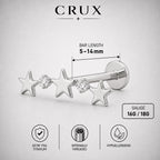 Triple Star F136 Titanium flat-back jewelry image 13