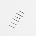 F136 Titanium Flatback Retainer Post F136 Titanium flat-back jewelry image 03