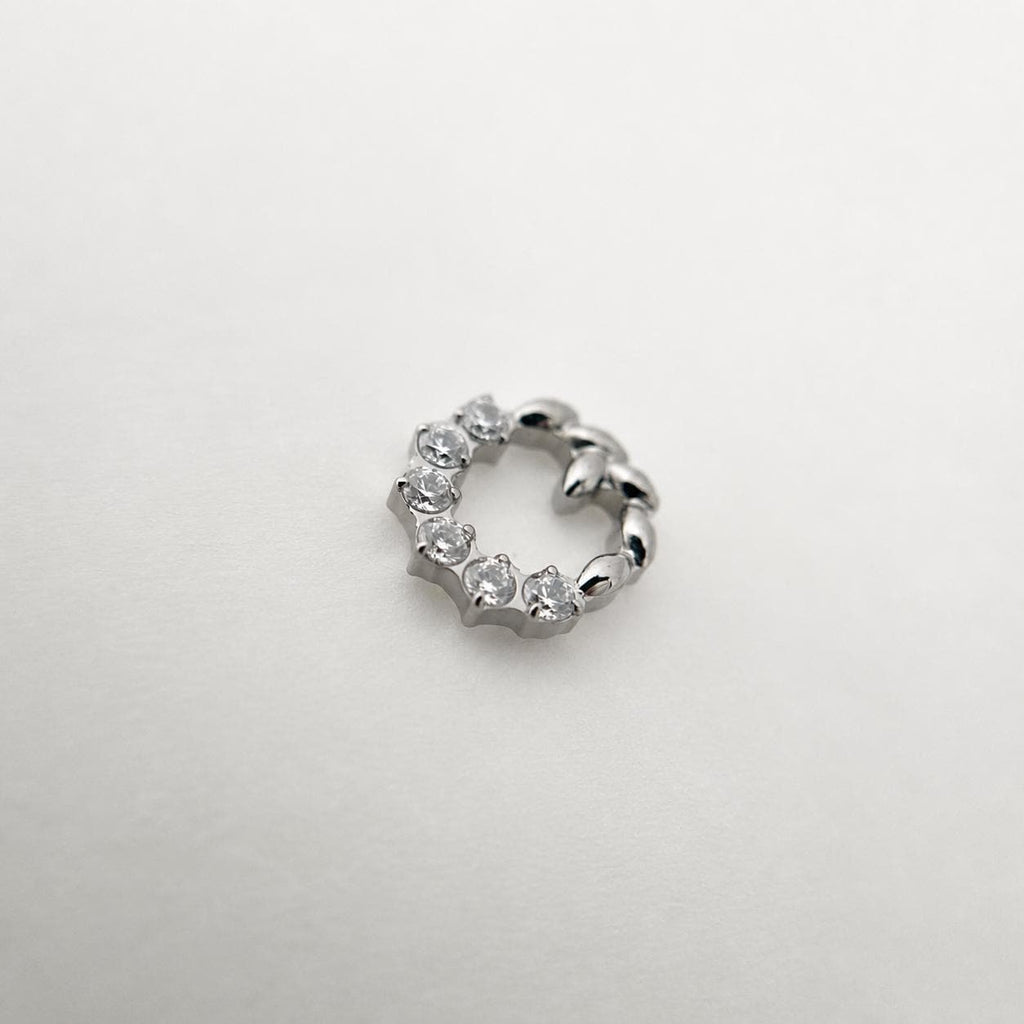Laurel Wreath F136 Titanium flat-back jewelry image 04