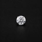 White Moissanite Flat Back Stud - product image 7